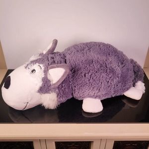 Flip A Zoo Reversible Plush Stuffed Animal 20" Poppi Polar Bear &‎ Asher Husky